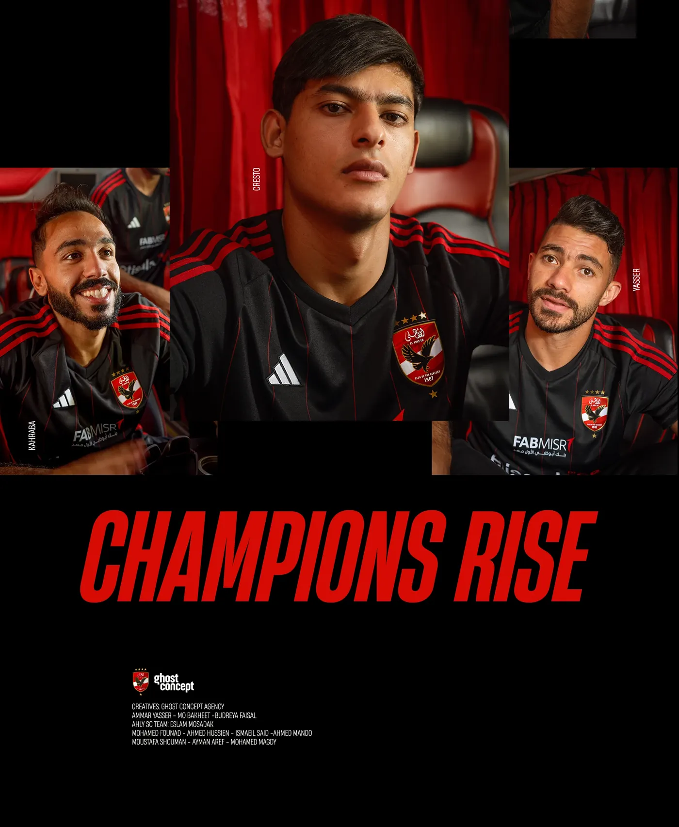 Champions rise